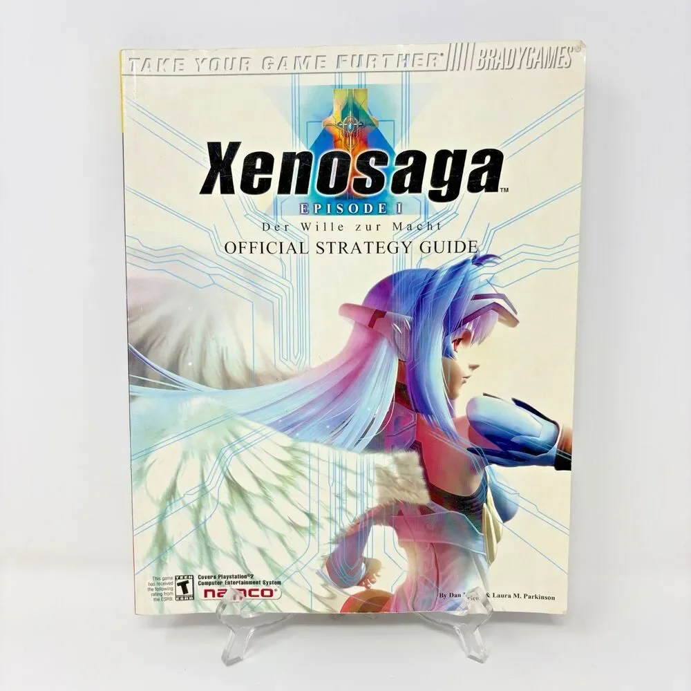 Xenosaga Episode I BradyGames Official Strategy Guide PlayStation 2 PS2 Namco